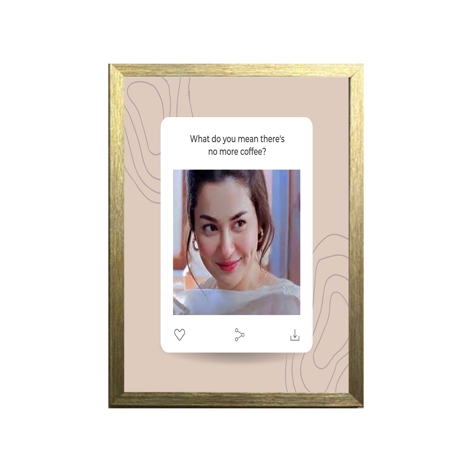 Music Song Personlised Photo Frame