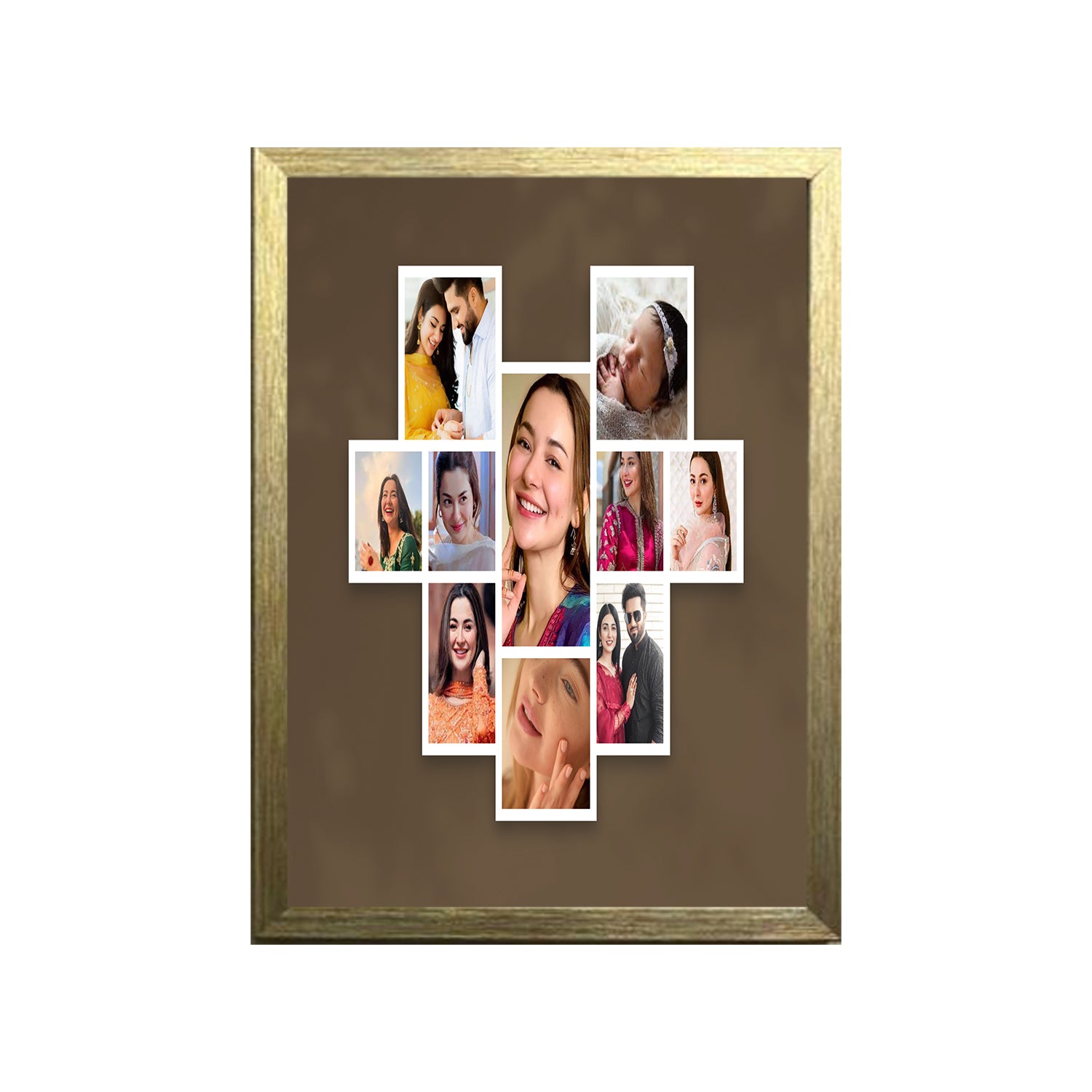 11 Image Design Photo Frame 1 Pc ( photo and text is Customizable )