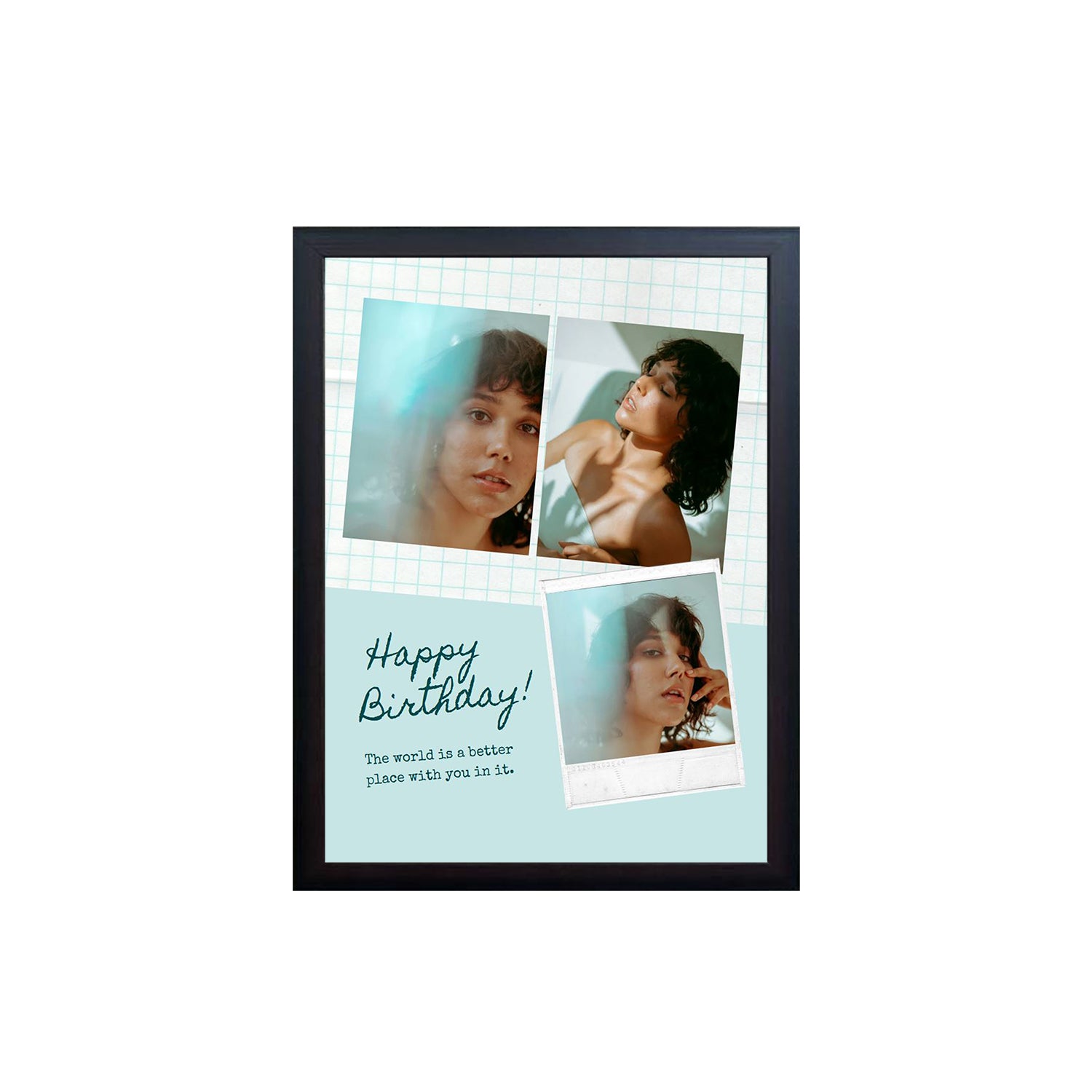 Custom Design Photo Frame, Birthday Gift Frame