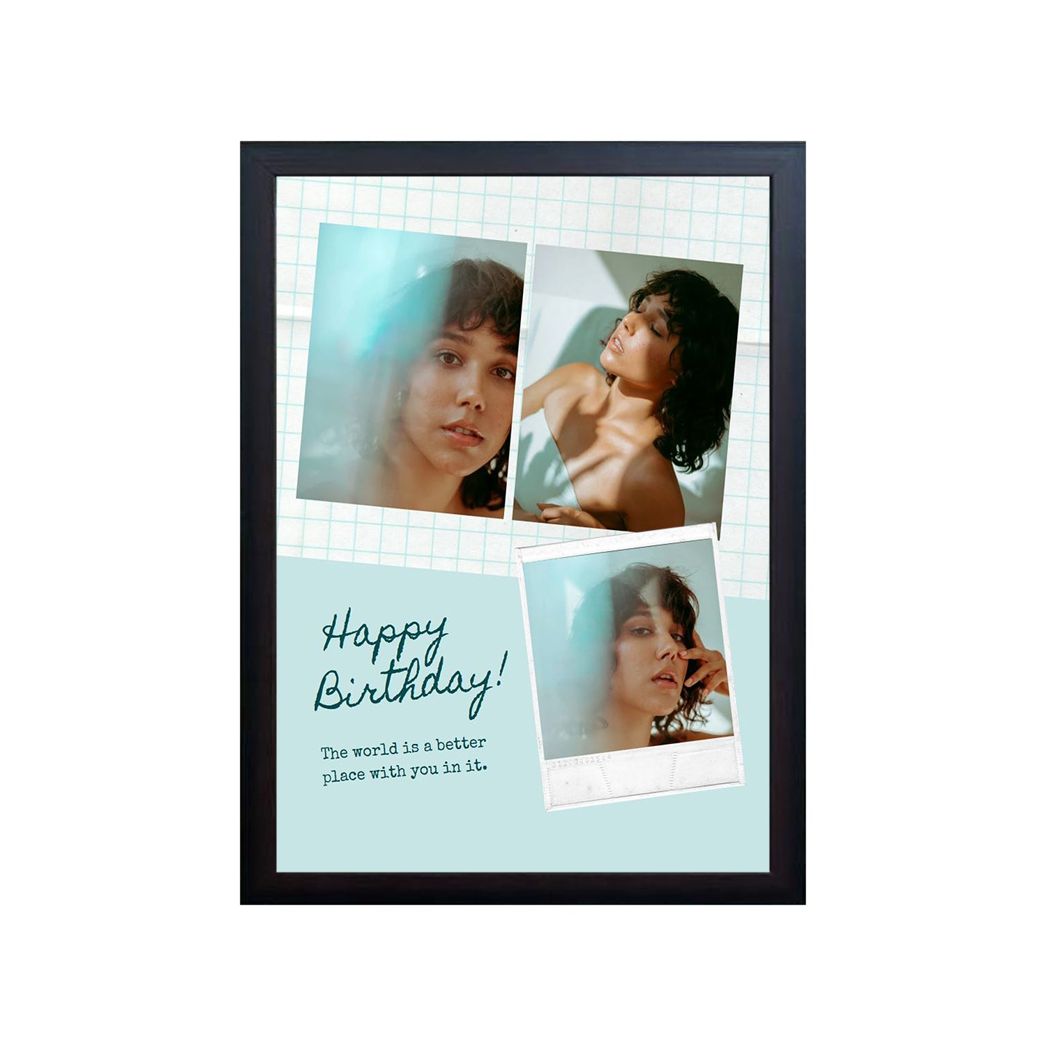 Custom Design Photo Frame, Birthday Gift Frame