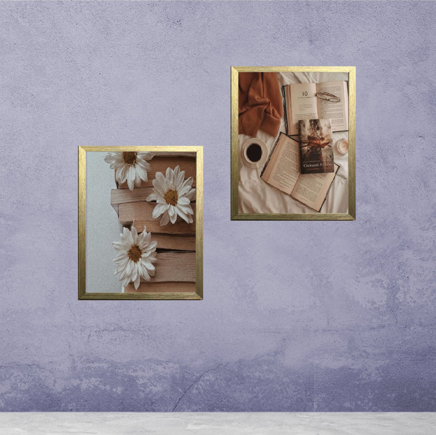 2 PCS Abstract Picture Frames