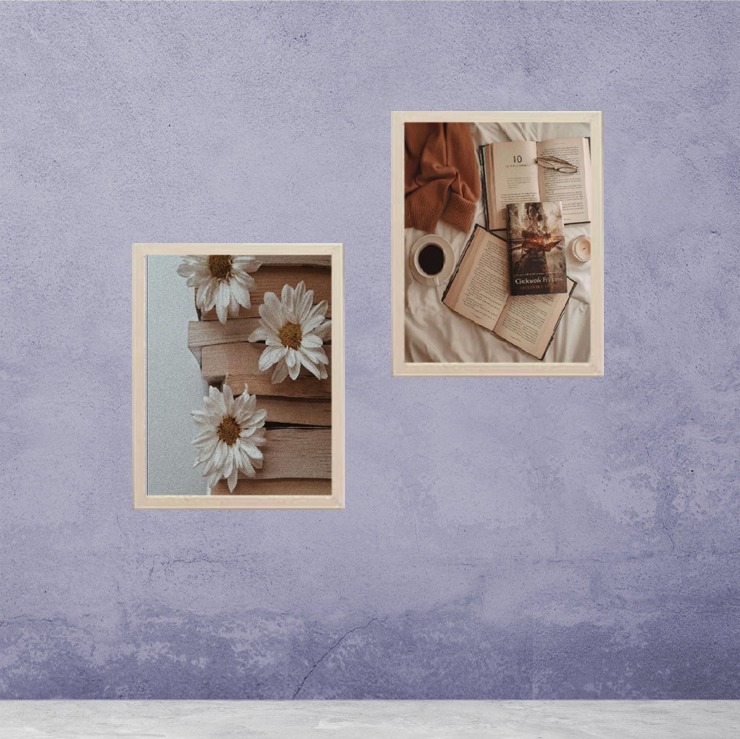 2 PCS Abstract Picture Frames