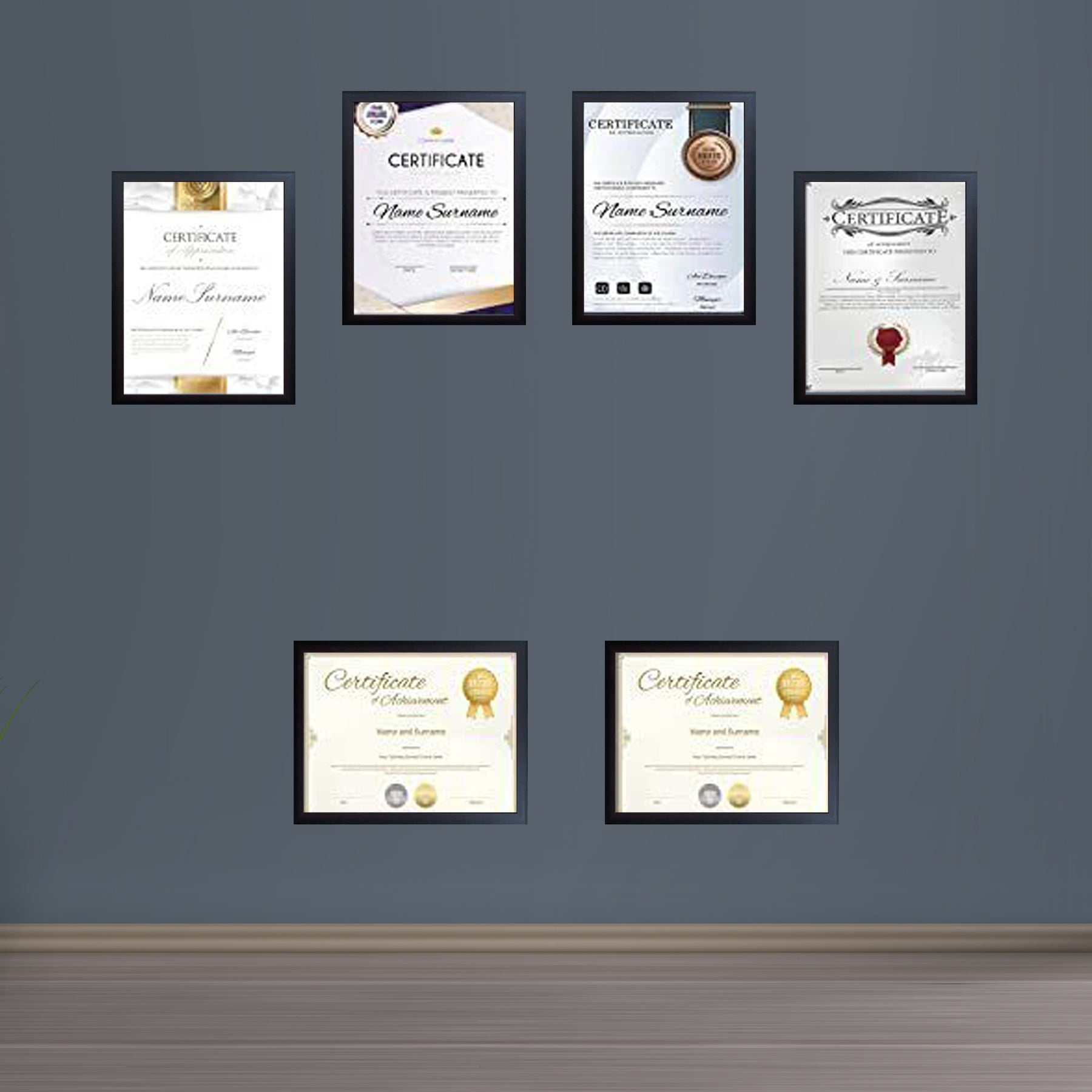Diploma/ Certificate Frames A4 Size - 0