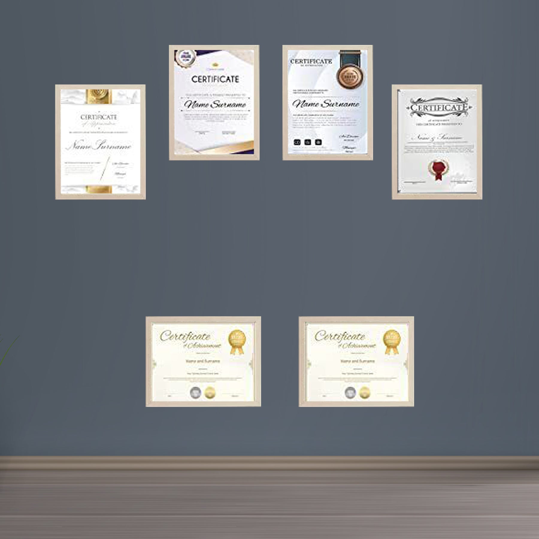 Buy white Diploma/ Certificate Frames A4 Size