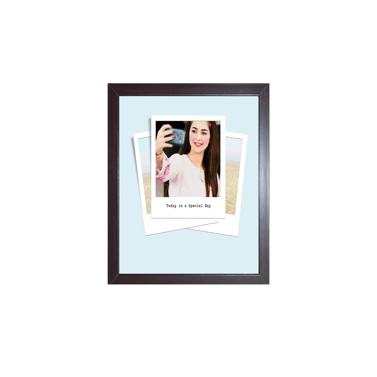 Today Is A Special Day  Custom Design Photo Frame 1 Pc ( photo and text is Customizable )