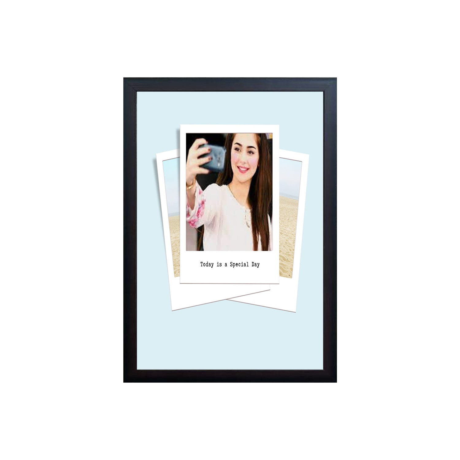 Today Is A Special Day  Custom Design Photo Frame 1 Pc ( photo and text is Customizable )