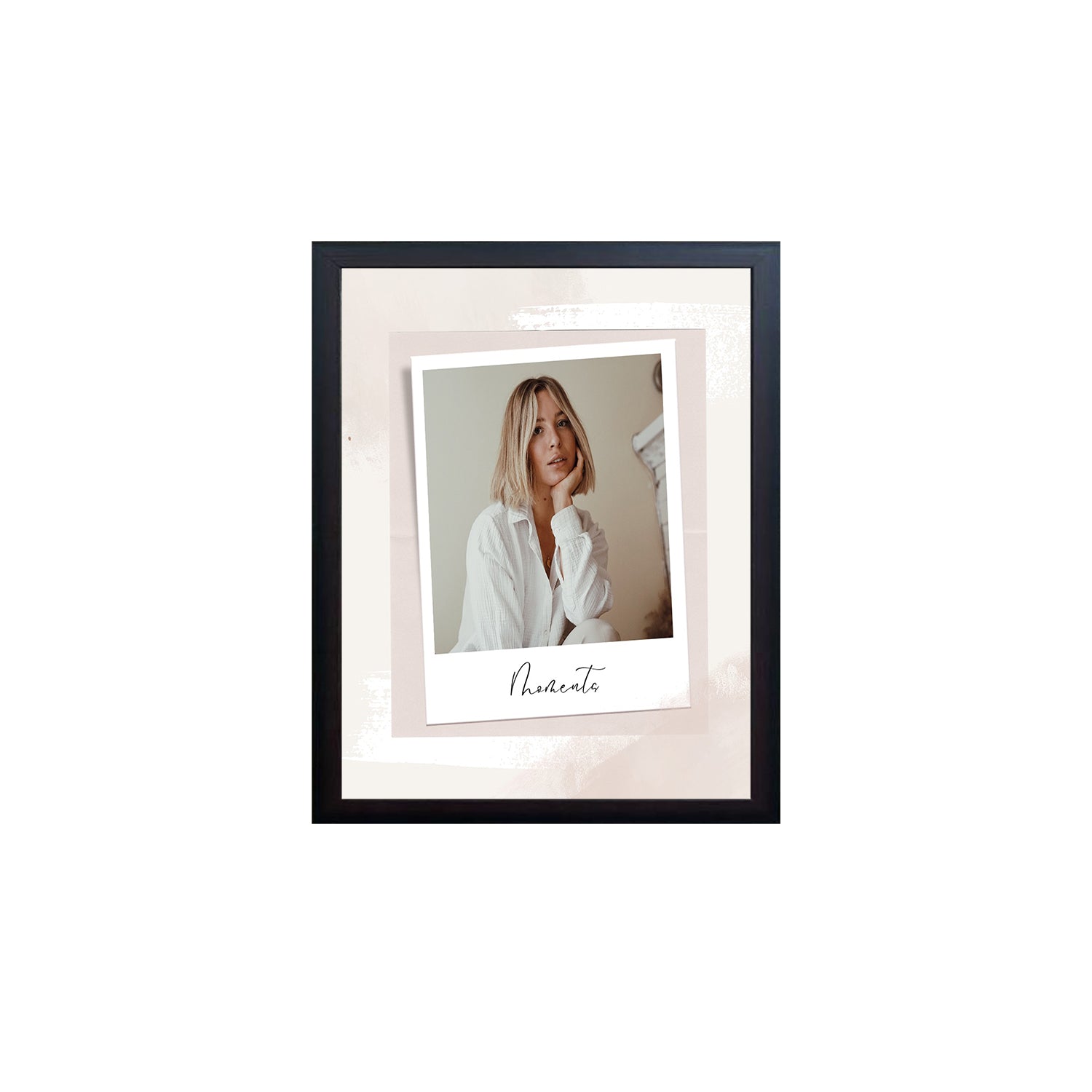 Buy black Custom Design Photo Frame 1 Pc ( photo and text is Customizable )