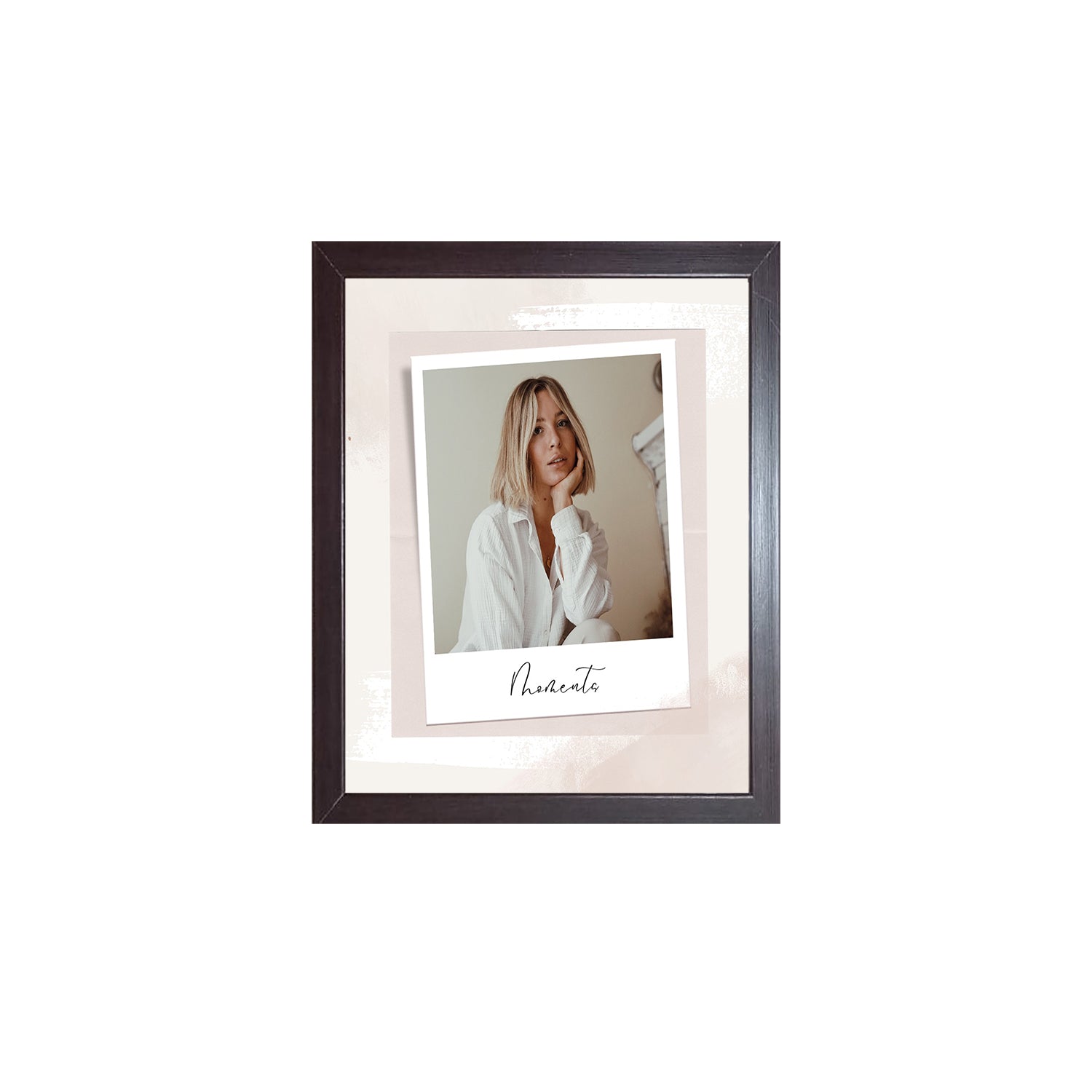 Buy brown Custom Design Photo Frame 1 Pc ( photo and text is Customizable )
