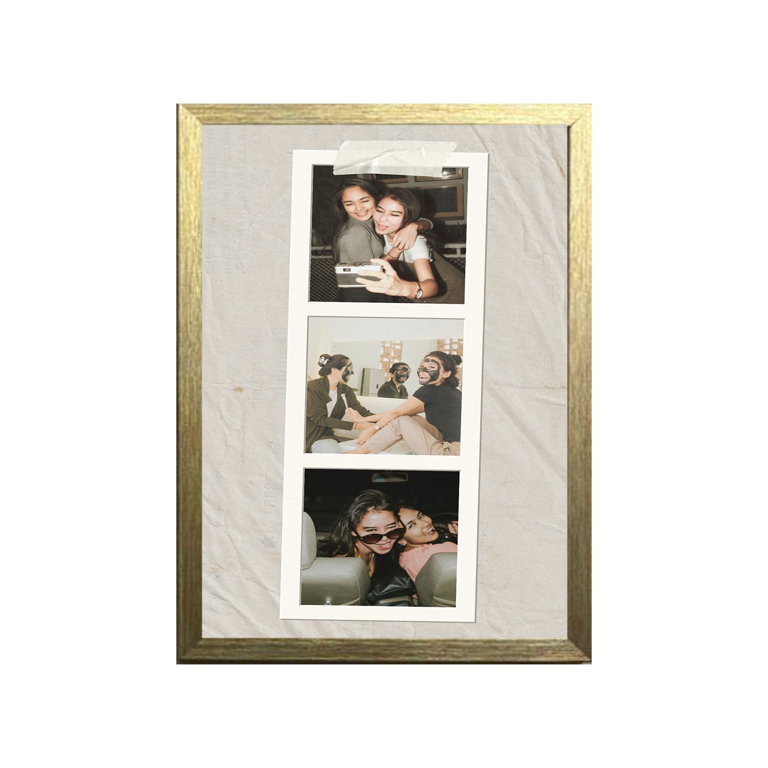 3 Image Template Design Photo Frame 1 Pc ( photo and text is Customizable )