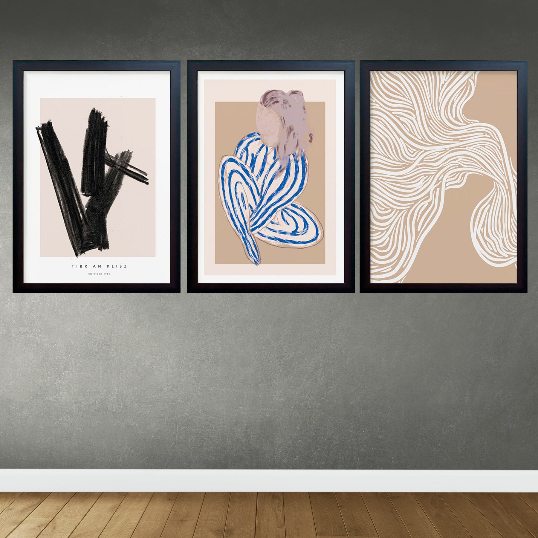 Beautiful Abstract Art Frames Home And Offices Set of 3