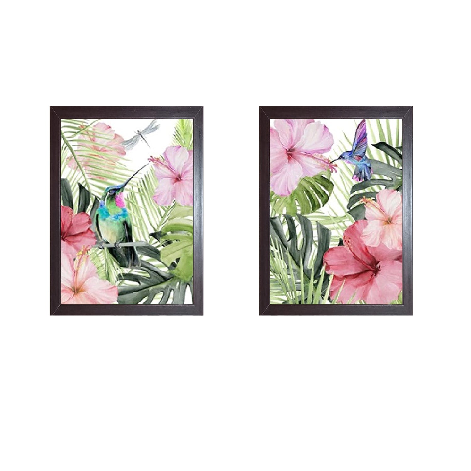 2 PCS Aesthetic Abstract Picture Frame set
